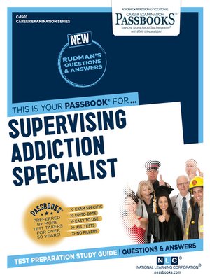 cover image of Supervising Addiction Specialist